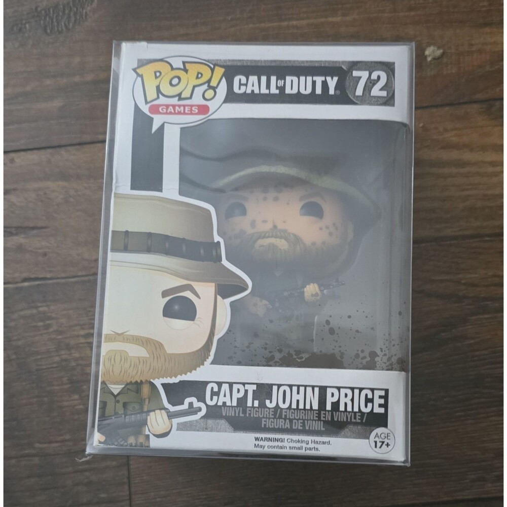Funko Pop! Games Call of Duty Capt. John Price #72 Vinyl (2015) Box Damage